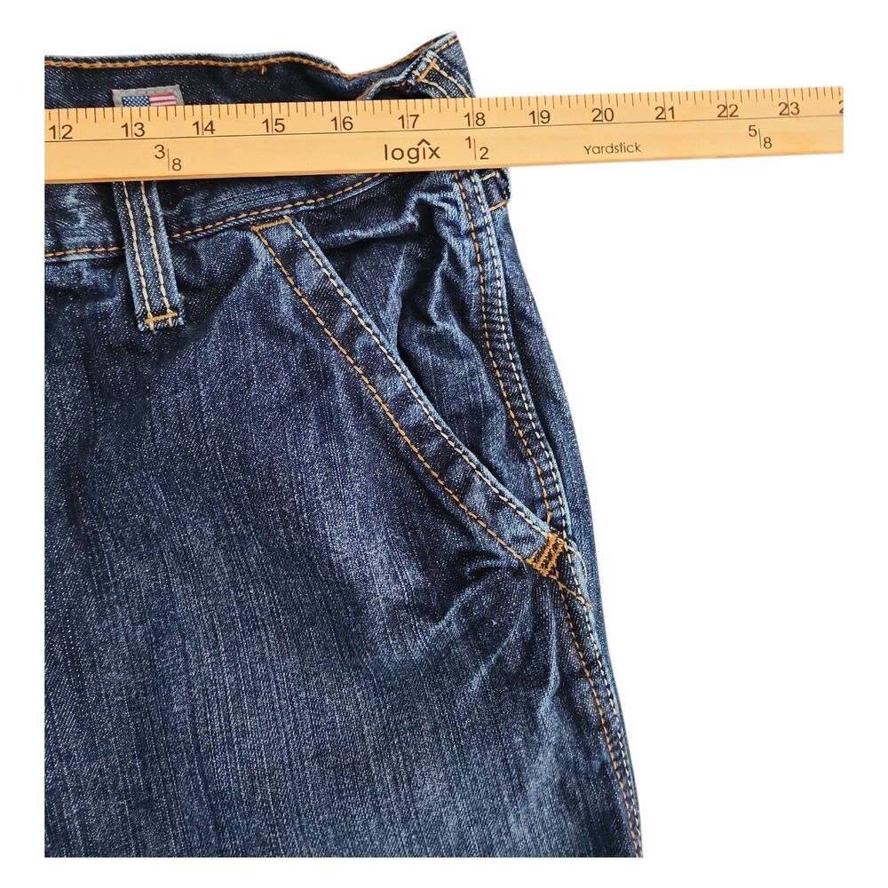 Ariat Jeans FR Men's 34x34 M4 Relaxed Boot Cut Carpenter Work Pant Cat 2 - Picture 9 of 12